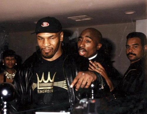 Tupac Shakur and Iron Mike