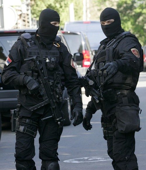 Serbia's special police unit