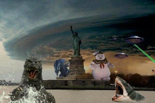 NYC vs #Sandy and the world