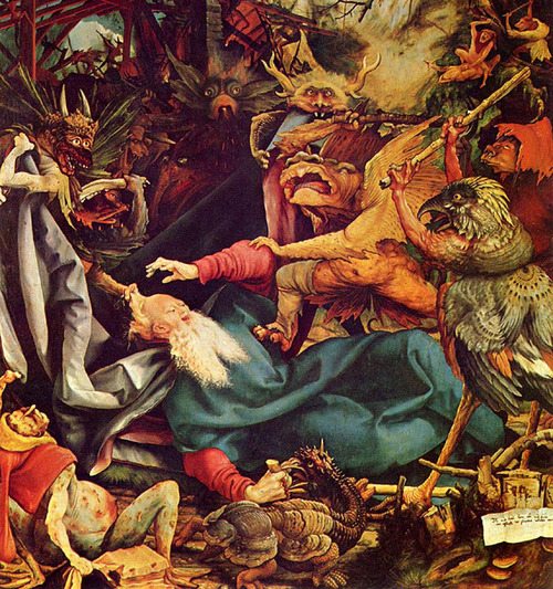 Matthias Grünewald -  The Temptation of St. Anthony (1512–16)