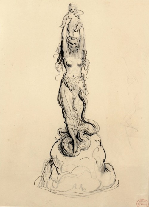 Gustave Doré (1832–1883), L’Effroi - 1879
