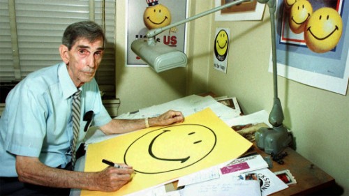 Harvey Ball- creator of The Smiley Face
